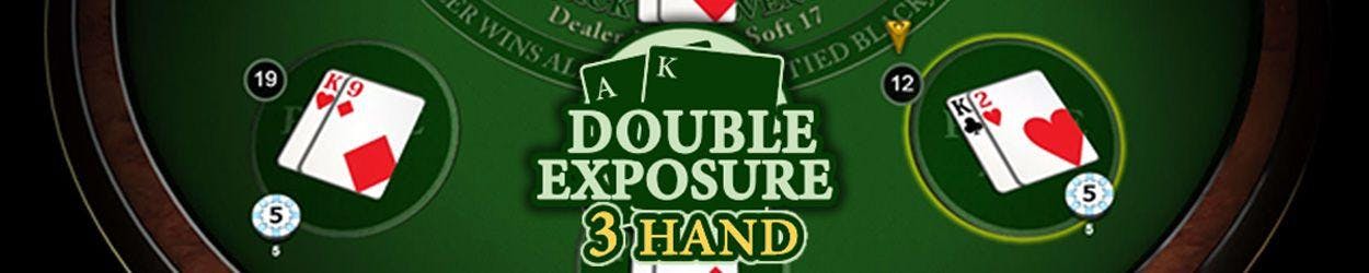 Blackjack Double Exposure 3 Hand