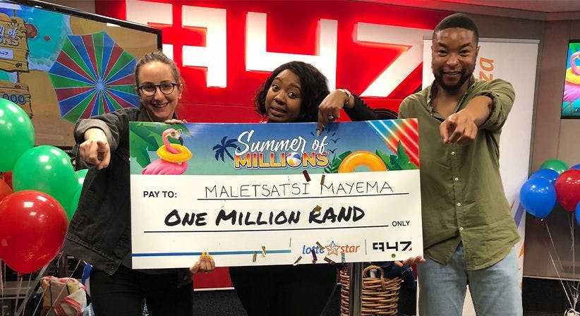 LottoStar Crowns Joburg's Newest Millionaire!