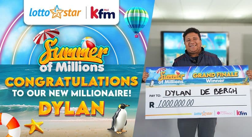  LottoStar crowns a brand-new Millionaire in Cape Town!